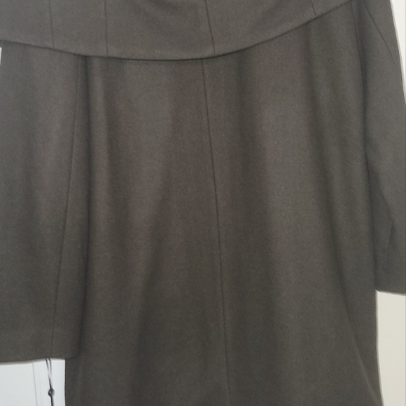 DKNY Shawl-Collar Hooded Walker Moss Coat - Picture 6 of 6